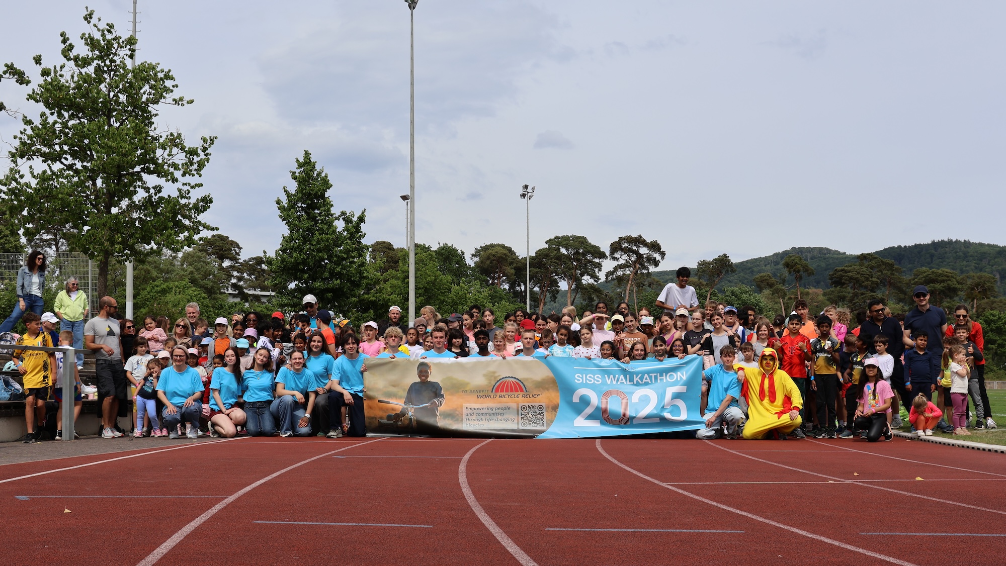SISS Walkathon 2025 All with banner
